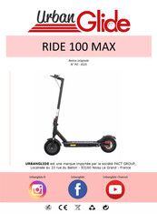 URBANGLIDE RIDE 100 MAX Traducción De Las Instrucciones Originales