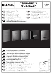 Delabie TEMPOMATIC 464006 Instrucciones De Instalación