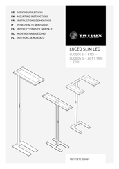 Trilux LuceoS S G2 PAW-IL 150-830 ETDI 05 Instrucciones De Montaje