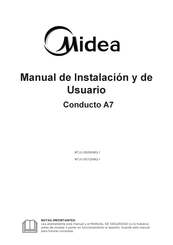 Midea MTJU-3512N8Q-1 Manual De Instalación Y De Usuario