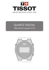 Tissot QUARTZ DIGITAL Manual De Usuario