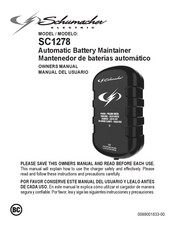 Schumacher Electric SC1278 Manual Del Usuario