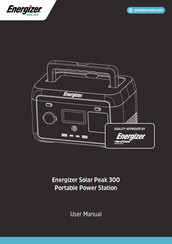 Energizer Solar Peak 300 Manual Del Usuario