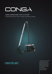 cecotec CONGA CARPETCLEAN 10000 EASYHOME Manual De Instrucciones