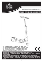 HOMCOM AA1-056V02 Instrucciones De Montaje