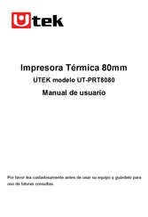 UTEK UT-PRT8080 Manual De Usuario