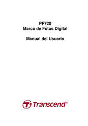 Transcend PF720 Manual Del Usuario