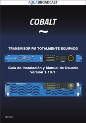 AQUABROADCAST Cobalt C-50 Guía De Instalación Y Manual De Usuario