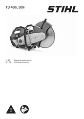 Stihl TS 480i Manual De Instrucciones