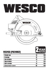 Wesco PSC190G2 Manual Original