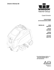 Kärcher WINDSOR Chariot 3 iExtract 26 CEO26 Instrucciones De Funcionamiento