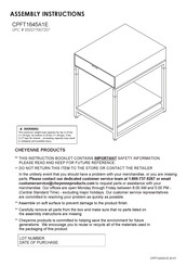 Cheyenne Products CPFT1645A1E Instrucciones De Montaje