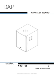 DAB NRG-12S Manual De Usuario