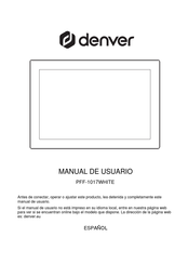 Denver PFF-1017BLACK Manual De Usuario