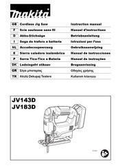 Makita JV143DZ Manual De Instrucciones