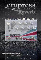 Empress Effects Reverb Manual De Usuario