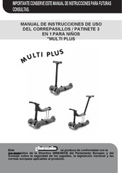 Chipolino MULTI PLUS Manual De Instrucciones De Uso