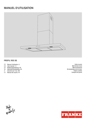 Franke PROFIL 900 XS Manual Del Usuario