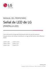 LG LSAA012-MX Manual Del Propietário