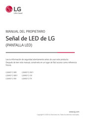 LG LSAA012-NX1 Manual Del Propietário