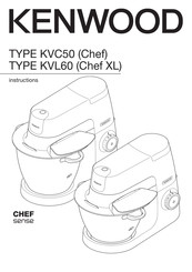 Kenwood Chef Elite KVC5320S Manual De Instrucciones