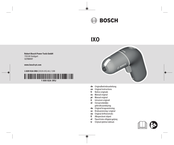 Bosch IXO VI Manual Original