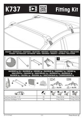 Yakima K737 Manual Del Usuario