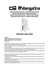 Orbegozo RMN 2500 Manual De Instrucciones