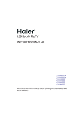 Haier LE22M600CF Manual De Instrucciones