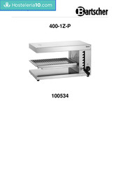 Bartscher 401-1Z-P Manual De Instrucciones Original