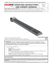 Enerco HEATSTAR HS45GSP Instrucciones De Uso Y Manual Del Usuario