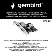 Gembird SPC-22 Manual Del Usuario