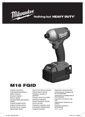 Milwaukee M18FQID-0X Manual Original