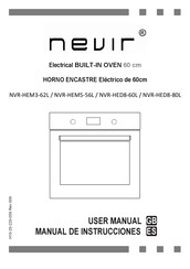 Nevir NVR-HED8-60L Manual De Instrucciones