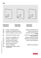 KWC 2030040103 Instrucciones De Montaje Y Servicio