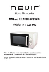 Nevir NVR-6225 MG Manual De Instrucciones