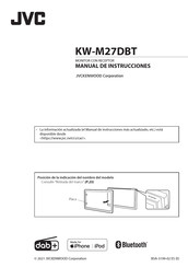 JVC KW-M27DBT Manual De Instrucciones