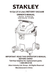 Stanley SL18701P-10A Manual De Usuario