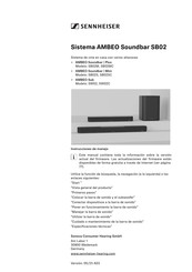 Sennheiser AMBEO Sub SW02 Instrucciones De Manejo