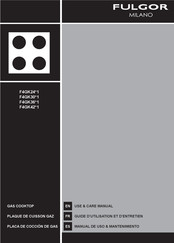 Fulgor Milano F4GK42S1 Manual De Uso & Mantenimiento