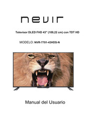 Nevir NVR-7701-43HDS-N Manual Del Usuario