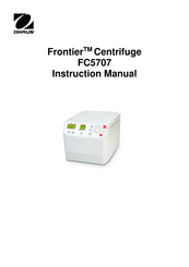 OHAUS FC570+R09 Manual De Instrucciones