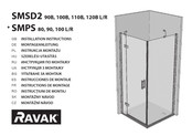 RAVAK SMSD2 120B L/R Instrucciones De Instalación