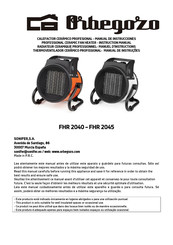 Orbegozo FHR 2040 Manual De Instrucciones