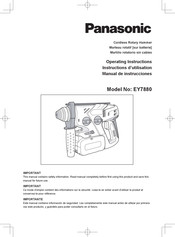 Panasonic EY7880 Manual De Instrucciones