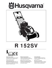 Husqvarna R152SV Manual De Las Instrucciones
