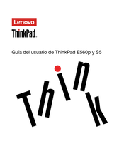 Lenovo ThinkPad S5 Guia Del Usuario