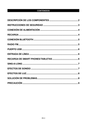 Denver TSP-505 Manual Del Usuario