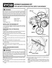 Ryobi ACRM015 Manual Del Usuario