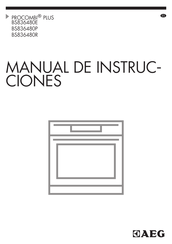 AEG PROCOMBI PLUS BS836480E Manual De Instrucciones